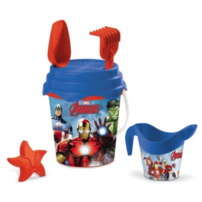 Avengers vedro do piesku s kanvicou na polievanie - Mondo Toys