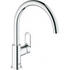 GROHE BauLoop Páková drezová batéria, otočný výtok, chróm 31368001 31368001
