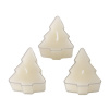 Boltze Home Set 3 mini sviečok v tvare stromčeka Tanne Variant: Biele