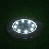 Solárne svietidlá - Solárna lampa 8 LED záhradné trávnik biele svetlo (Solárne svietidlá - Solárna lampa 8 LED záhradné trávnik biele svetlo)