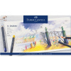 FAREBNÉ CERUZKY - FABER CASTELL - GOLDFABER - PLECHOVÉ PÚZDRO | 36 KS