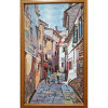 Košice - Zvonárska ulica - akad. mal. Varuzhan Aghamyan, originálny, ručne maľovaný obraz L (do veľkosti 95x95cm) Viac farieb