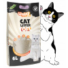 Prírodný biologicky rozložiteľný tofu podstielka pre mačky 2,5 kg / 6 l UNIQ PETS