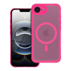 Kryt Full Matte Mag Cover Case s MagSafe iPhone 15 Pink