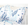 Dreamy Linens Obliečky bavlnené Modré listy s mandalou