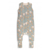 Sleepee Celoročný spací vak s nohavicami Vintage Animals Sky Blue/Cream Veľ. M