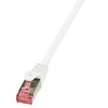 Patchcord LogiLink CQ2031S CAT.6 S/FTP 1 m, biely
