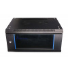 Extralink 4U 600X450 WALL-MOUNTED RACKMOUNT CABINET BLACK Nástenný regál Čierna (EX.2886)