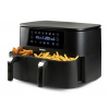 DOMO DO546FR Fritéza bez tuku 3L + 6L, 2850 W, dvojitá zóna