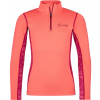 Kilpi WILLIE-J Detské funkčné tričko s dlhým rukávom QJ0451KI koralová 158