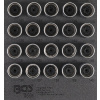 BGS Technics Sada nadstavcov pre bezpečnostné skrutky ráfov pre Opel (typ C) | 20-dielna (BGS 9558)