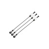 TRAKKER - Kompletný Bobbin Clinga Dumpy Kit White biely 3 ks