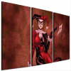 Harley Quinn Clown 100x210 Triptych (Harley Quinn Clown 100x210 Triptych)