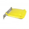 Držiak na vrecia s plastovým vekom, žltý