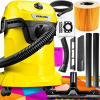 Vysávač, príslušenstvo - VÝKONNÝ BEZVRSKOVÝ VYSÁVAČ KARCHER WD 3 4500 W XXXL (Silný voľný vysávač Karcher WD 3 4500W XXXL)