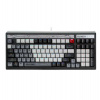 A4tech Bloody B950 podsvícená mechanická herní klávesnice RGB, Brown Switch, USB, CZ, šedá (B950-WG)