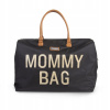 Childhome Mommy Bag Big čierna zlatá