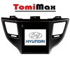 TomiMax Hyundai Tucson TESLA style Android 14 autorádio s WIFI, GPS, USB, BT HW výbava: 8 Core 4GB+64GB PX HIGH