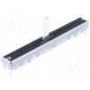 Potenciometer posuvný 10kΩ 100mW THT ±20% logaritmický 10VDC