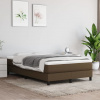 vidaXL Matrac s taštičkovými pružinami tmavohnedý 120x200x20 cm látka - Hnedá - 16717-158320