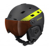 ETAPE lyžařská přilba DAVOS PRO, černá/žlutá fluo mat 55-58 cm
