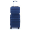 Worldline 628SVA Kabínový kufor a kozmetický kufrík 628SVA tmavo modrá