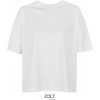SOL´S BOXY / Dámske oversize tričko - white L