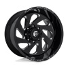 Fuel D637 VORTEX disk 20x10 5x127 78.1 ET-18, Gloss black