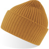 Atlantis Headwear Čepice Oak, pletená COT33011408599-mustard UNI Hořčicová