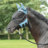 BUSSE Maska proti hmyzu Fly Cover Pro BUSSE, s ochranou uší a nozdier, light blue/black Veľkosť: PONY