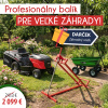 Güde Set Traktorová kosačka GAR 960 T + Zdvihák na čistenie kosačiek a ATV RTH400 + Záhradný vozík GGW 250