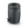 Mini kompostovacia nádoba COMBIOLIQ 55 l - farba: čierna (Prosperplast IBFT55-S411)