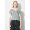 Tričko Fjallraven 1960 Logo T-shirt W dámske, zelená farba, F83513.614.999