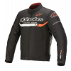 Bunda T-SP S IGNITION WATERPROOF, ALPINESTARS (čierna/biela/červená fluo, veľ. 2XL)