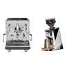 ECM Synchronika II + Eureka Mignon Zero 65 Speedy, CR chrome