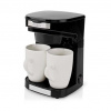 NEDIS kávovar/ na dva šálky/ kapacita 0,25 l/ automatické vypnutí/ černý KACM140EBK