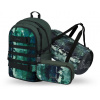 BAAGL SADA 3 Skate Forest: batoh, peračník, športová taška GRS