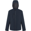 Regatta Professional Bunda Navigate TRA 705, softshellová COT36A705zu613-navy/seal g 3XL Navy/šedá seal