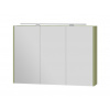 Lavedo Vanessa Olive 100 zrkadlová kúpeľňová skrinka s LED osvetlením, VANESSA_VNM-100_OL