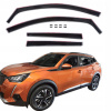 J&J Automotive | GP Deflektor / Ofuky okien pre Peugeot 2008 2020- 4ks