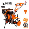 RURIS DIESEL kultivátor 651KSD (Palivo: DIESEL)