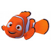 CUKROVÁ TLAČ jedlý obrázok na tortu Cukrová hmota Rybka Nemo Ryba + MENO TEXT