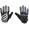 FORCE MTB SPID letné rukavice, čierne veľkosť S