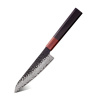 IZMAEL Damaškový kuchynský nôž Aokami Utility/Hnedá 15 cm