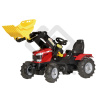 Massey Ferguson 8650 s nakladačom a pneumatikami plnenými vzduchom