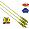 EXTRA CARP SAFETY BOLT RIG WITH CAMO TUBING (Hotová montáž s klipom na olovo)