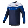 Dres PRO-DURA, ALPINESTARS (modrá/biela, veľ. XL)