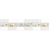 PVC panel Tea Time D8008 3-dielny set