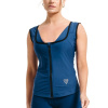 RDX W2 Women Sweat Vest With Zipper REACH OEKO TEX 100 Certified NAVY BLUE - S