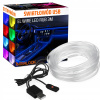 SVETLOVOD EL WIRE LED RGB USB OSVETLENIE INTERIÉRU AUTA KABÍNY AUTA 3 m